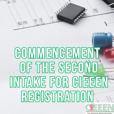 Commencement of the Second Intake for CIEEEN Registration